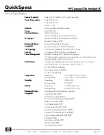 Preview for 27 page of HP 6735s - Compaq Business Notebook Specifications