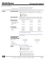 Preview for 28 page of HP 6735s - Compaq Business Notebook Specifications