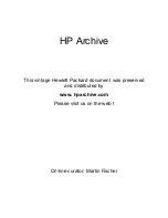 HP 6960A Operating And Service Manual preview