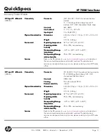 Preview for 17 page of HP 7000dl Series Quickspecs