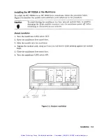 Предварительный просмотр 38 страницы HP 70205A Installation And Verification Manual