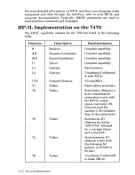 Preview for 184 page of HP 7470A Interfacing And Programming Manual