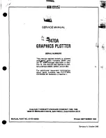 HP 7470A Service Manual preview