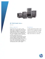 HP 7506 Datasheet предпросмотр