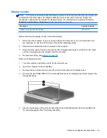 Preview for 57 page of HP 8530w - EliteBook Mobile Workstation Maintenance And Service Manual