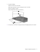 Preview for 79 page of HP 8530w - EliteBook Mobile Workstation Maintenance And Service Manual