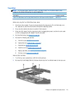 Preview for 87 page of HP 8530w - EliteBook Mobile Workstation Maintenance And Service Manual