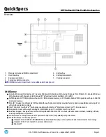 Preview for 3 page of HP 8530w - EliteBook Mobile Workstation Quickspecs