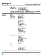 Preview for 11 page of HP 8530w - EliteBook Mobile Workstation Quickspecs