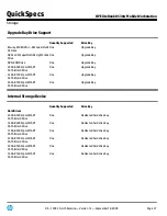 Preview for 27 page of HP 8530w - EliteBook Mobile Workstation Quickspecs