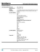 Preview for 39 page of HP 8530w - EliteBook Mobile Workstation Quickspecs