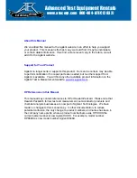 HP 85422E User Manual предпросмотр