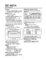 Предварительный просмотр 8 страницы HP 8656B Technical Data Manual