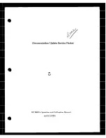 Preview for 2 page of HP 8663A Operation And Calibration Manual