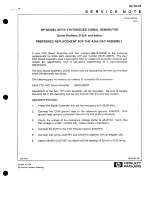 Preview for 521 page of HP 8671B Operating And Service Manual