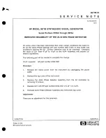 Preview for 523 page of HP 8671B Operating And Service Manual