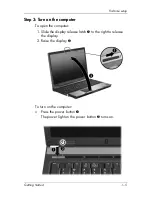 Предварительный просмотр 11 страницы HP 8710w - HP Mobile Workstation Getting Started Manual