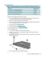 Preview for 89 page of HP 8710w - HP Mobile Workstation Maintenance And Service Manual