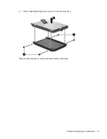 Предварительный просмотр 57 страницы HP 8730w - EliteBook Mobile Workstation Maintenance And Service Manual