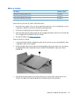 Предварительный просмотр 59 страницы HP 8730w - EliteBook Mobile Workstation Maintenance And Service Manual