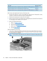 Предварительный просмотр 72 страницы HP 8730w - EliteBook Mobile Workstation Maintenance And Service Manual