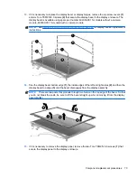 Предварительный просмотр 83 страницы HP 8730w - EliteBook Mobile Workstation Maintenance And Service Manual