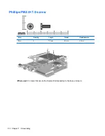 Предварительный просмотр 124 страницы HP 8730w - EliteBook Mobile Workstation Maintenance And Service Manual