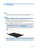 Предварительный просмотр 153 страницы HP 8730w - EliteBook Mobile Workstation Maintenance And Service Manual