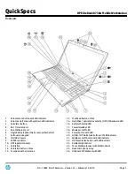 Preview for 1 page of HP 8730w - EliteBook Mobile Workstation Quickspecs