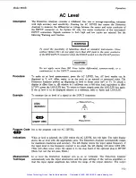 Preview for 69 page of HP 8903E Operation And Calibration Manual