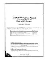 Preview for 3 page of HP 9000 530 Service Manual