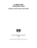 HP 9000 rp4440 Maintenance Manual preview