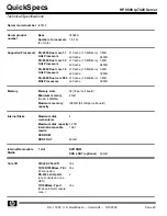 Preview for 20 page of HP 9000 rp7420 Specification