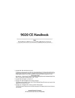 Preview for 2 page of HP 9020 CE Handbook