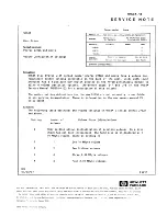 Предварительный просмотр 92 страницы HP 9153A Service Manual