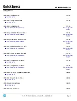 Preview for 9 page of HP 9500 Series Specifications