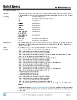 Preview for 16 page of HP 9500 Series Specifications