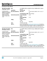 Preview for 35 page of HP 9500 Series Specifications