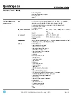 Preview for 49 page of HP 9500 Series Specifications