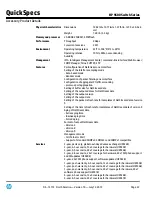 Preview for 57 page of HP 9500 Series Specifications