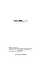 Preview for 2 page of HP 97060 CE Handbook