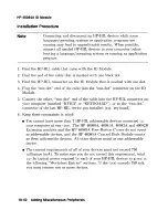 Preview for 482 page of HP 98265A Installation Instruction