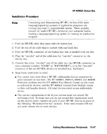 Preview for 489 page of HP 98265A Installation Instruction