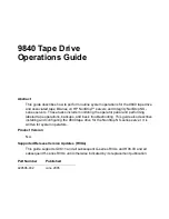 HP 9840 Operation Manual предпросмотр