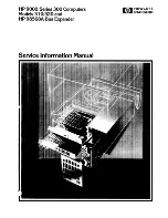 Preview for 1 page of HP 98568A Service Information Manual