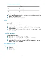 Preview for 11 page of HP A-MSR900 Series Installation Manual