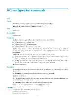 Preview for 7 page of HP A-U200 Command Reference Manual