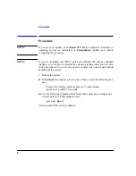 Предварительный просмотр 6 страницы HP A4979A Installing