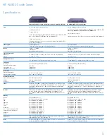 Предварительный просмотр 5 страницы HP A5820X-24XG-SFP+ Datasheet