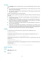 Preview for 139 page of HP A7500 Series Command Reference Manual